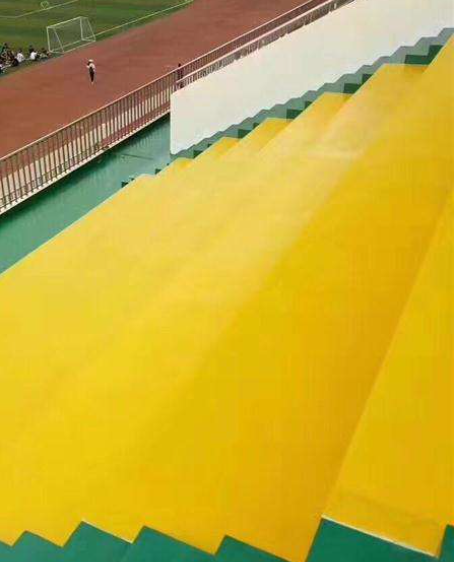 宁化球场台阶翻新修补改造